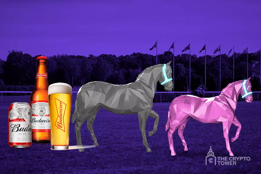 Budweiser anunció su sociedad con Zed Run, un juego de cría y carrera de caballos digital basado en la tecnología blockchain.