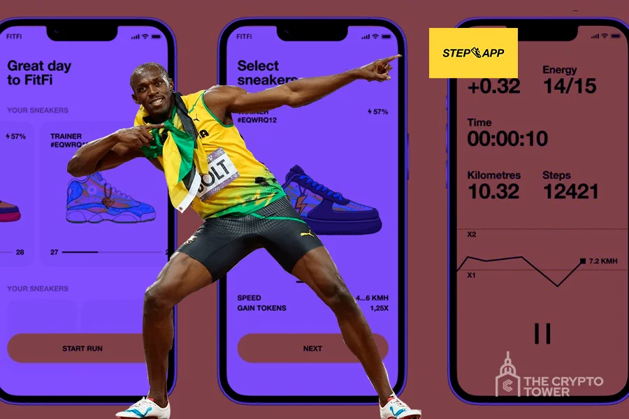 La plataforma de finanzas de fitness Step App anunció una sociedad con el ocho veces medallista de oro olímpico Usain Bolt.