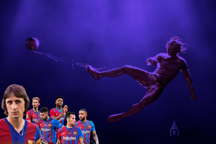 El Barcelona convierte en inmortal a Cruyff mediante una obra de arte digital (NFT) inspirada en un gol mítico.
