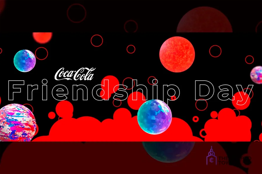 Coca Cola emitió y regaló NFT en Polygon. Sirvió como argumento para celebrar el aniversario del Día Internacional de la Amistad.