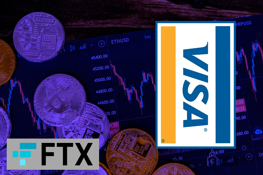 FTX, un exchanges de criptodivisas, se ha asociado con el gigante de los pagos Visa para lanzar tarjetas de débito en 40 países.