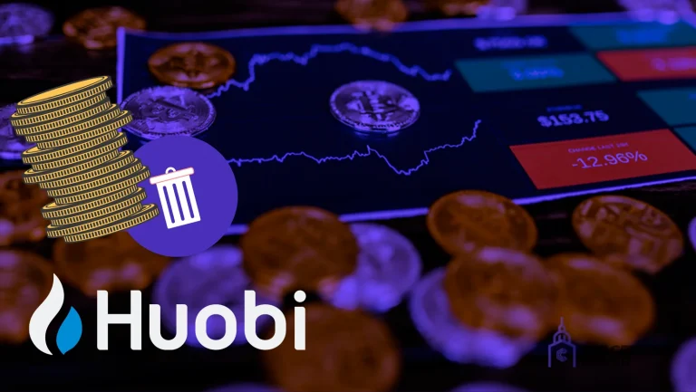 Huobi, una plataforma centralizada de inversión en activos digitales retira 33 tokens de su plataforma alegando riesgo comercial.