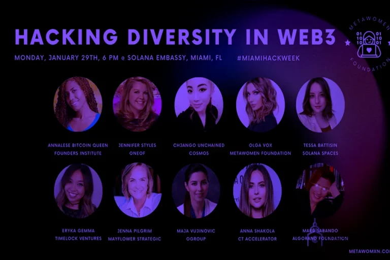 Nace la Fundación MetaWomxn, una organización con la misión de atraer a más mujeres y comunidades subrepresentadas al espacio Web3.