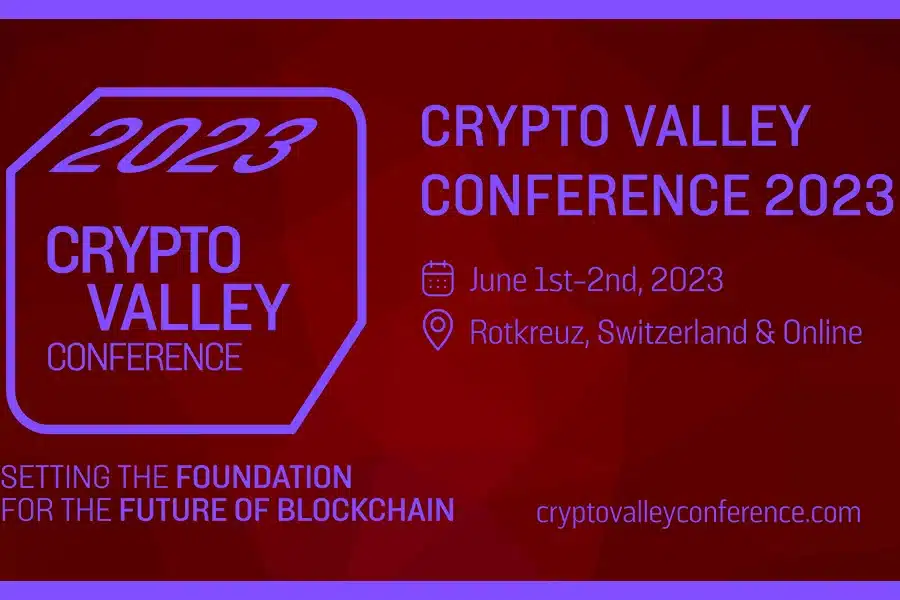 La Conferencia Crypto Valley (CVC) anual regresa este verano, el 1 y 2 de junio de 2023 en Rotkreuz, Suiza.