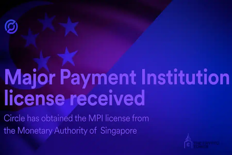 Circle, empresa de tecnología financiera recibió la licencia Major Payment Institution (MPI) de la Autoridad Monetaria de Singapur (MAS).