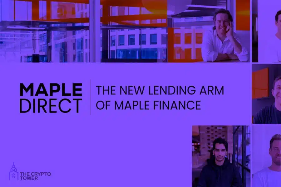 Maple Finance, la plataforma de préstamos Web3, ha anunciado su nuevo programa de préstamos directos, Maple Direct
