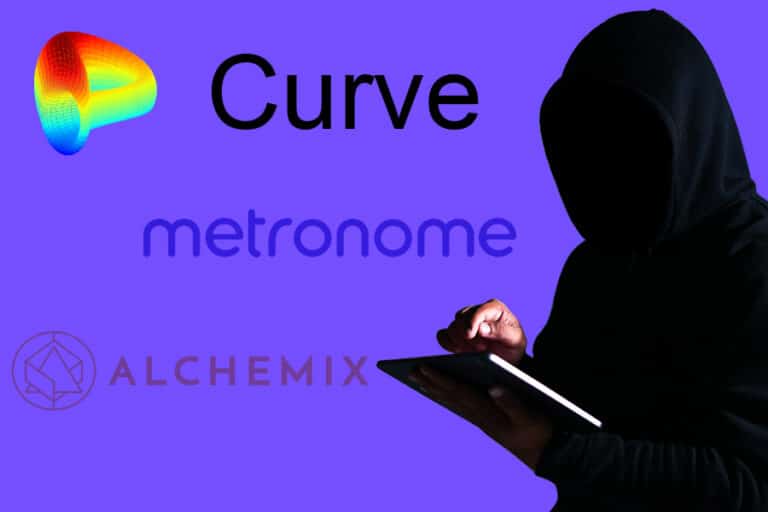 Las plataformas DeFi Curve, Metronome y Alchemix se han unido para recuperar los fondos robados durante el exploit de los pools de Curve.