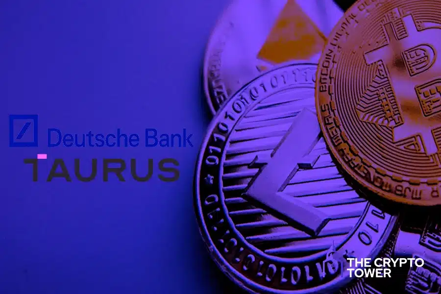 Deutsche Bank, bancos alemán, ha establecido una colaboración con Taurus, una destacada plataforma de infraestructura de criptomonedas.