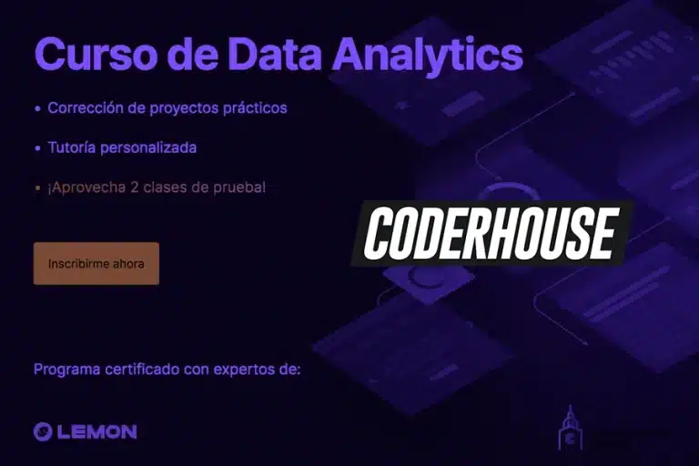 Lemon, reconocida por su billetera virtual y tarjeta VISA se ha unido a Coderhouse, una escuela digital, para ofrecer una certificación única.