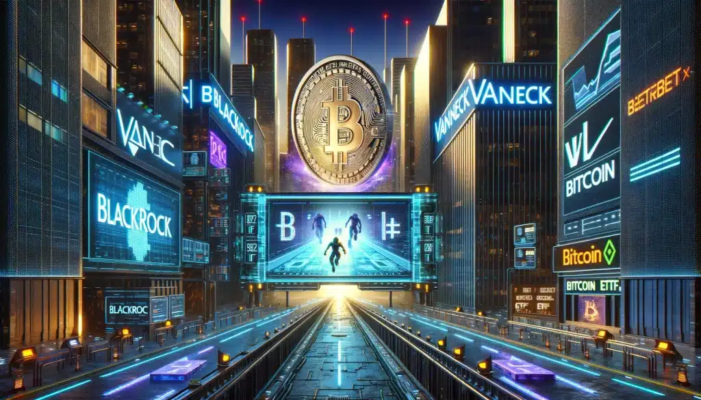 BlackRock y VanEck están liderando la carrera para lanzar el primer fondo cotizado de Bitcoin (ETF) al contado en Estados Unidos.