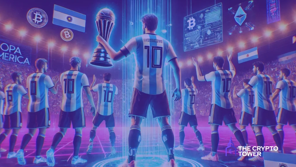 La victoria de la selección argentina en la Copa América generó un incremento en el valor del "Argentine Football Association Fan Token".