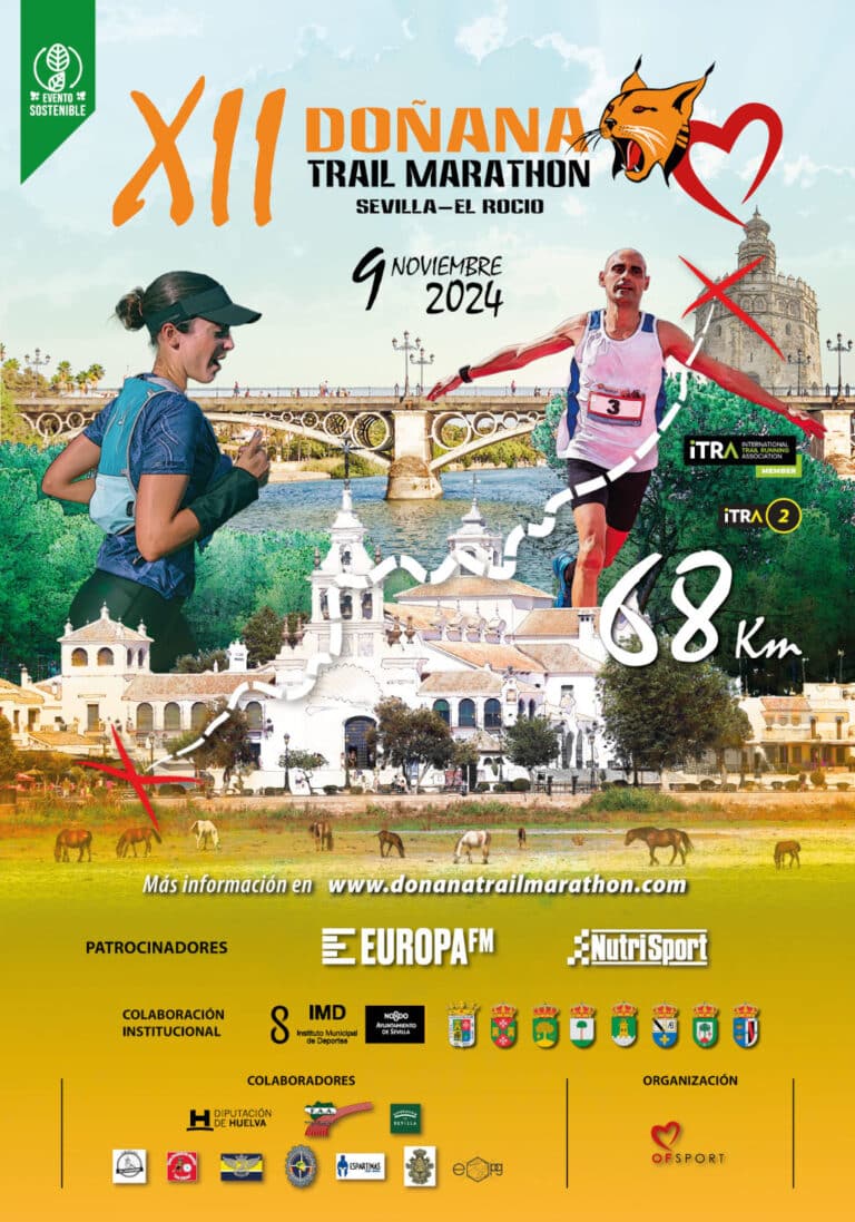 El próximo 9 de noviembre, Sevilla acoge una de las carreras más esperadas del calendario, la XII Edición de la Doñana Trail Marathon.