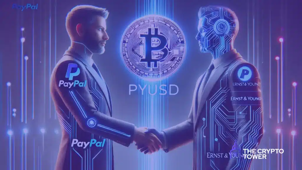 PayPal y Ernst & Young completan el primer pago corporativo con la stablecoin PYUSD reportado por Bloomberg el 3 de octubre.